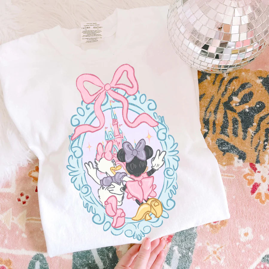 Daisy Minnie Mirror White T-Shirt