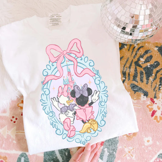 Daisy Minnie Mirror White T-Shirt