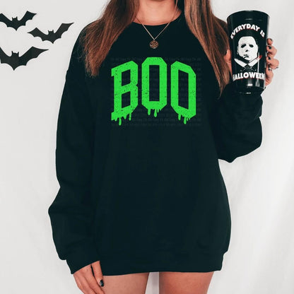 BOO Black Crewneck