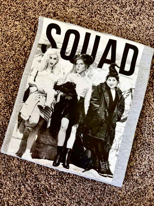 Squad - Gray Graphic Tee