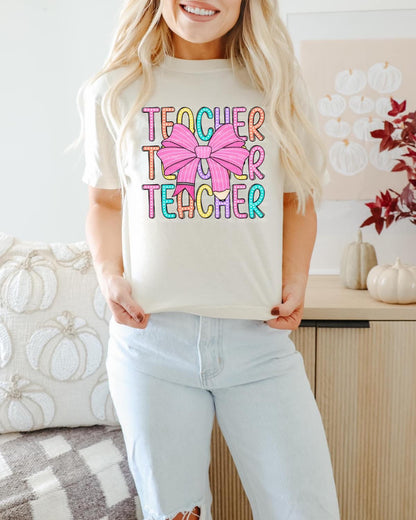 Teacher Ivory T-Shirt